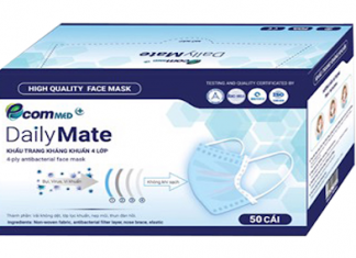 Mua khẩu trang 4 lớp của EcomMed ở đâu?